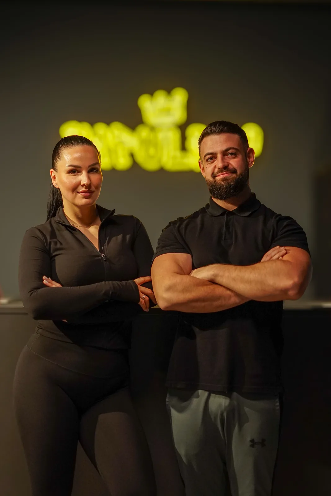 Amra und Robert Mert im Studio von Impulsiv Fitness in Wien-Floridsdorf